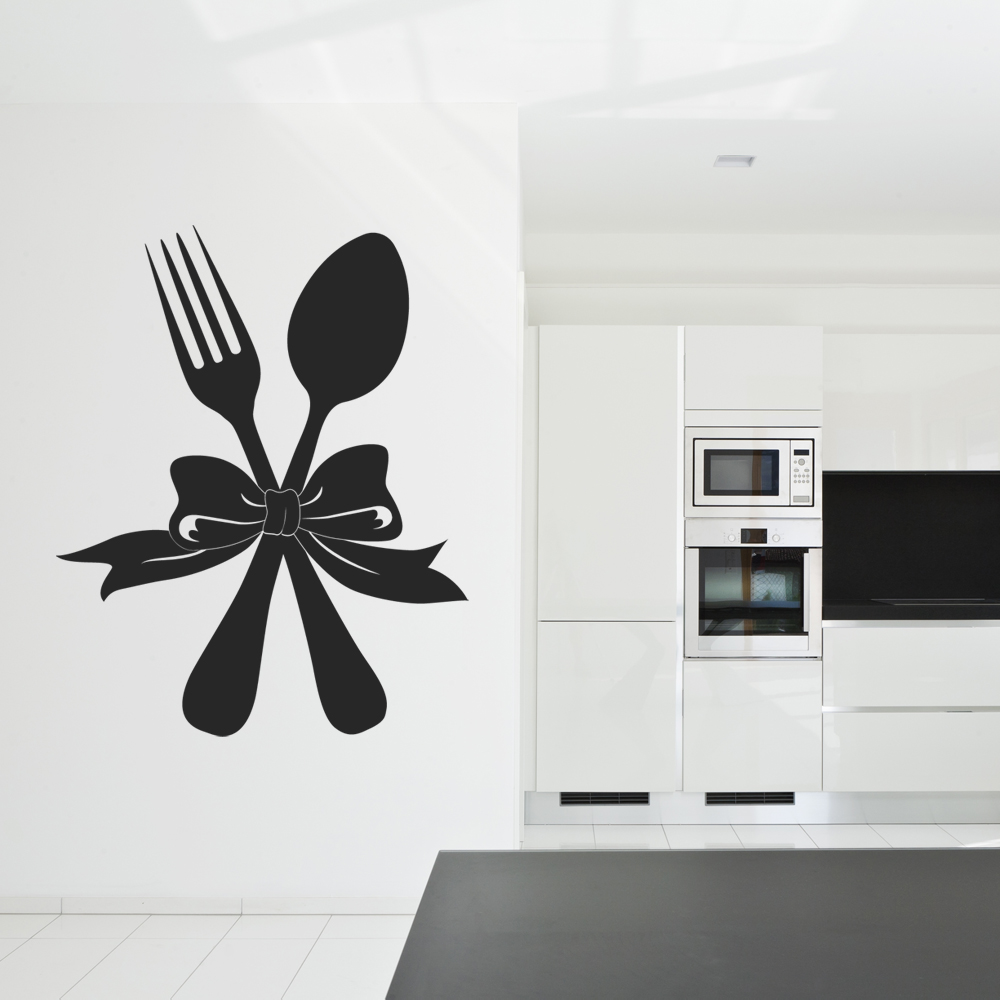 Adesivi Murali Cucina Posate